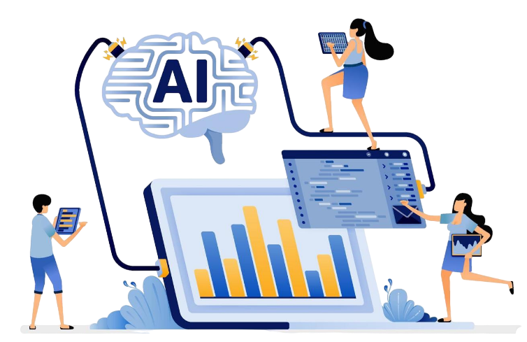 AI and expertise illustration
